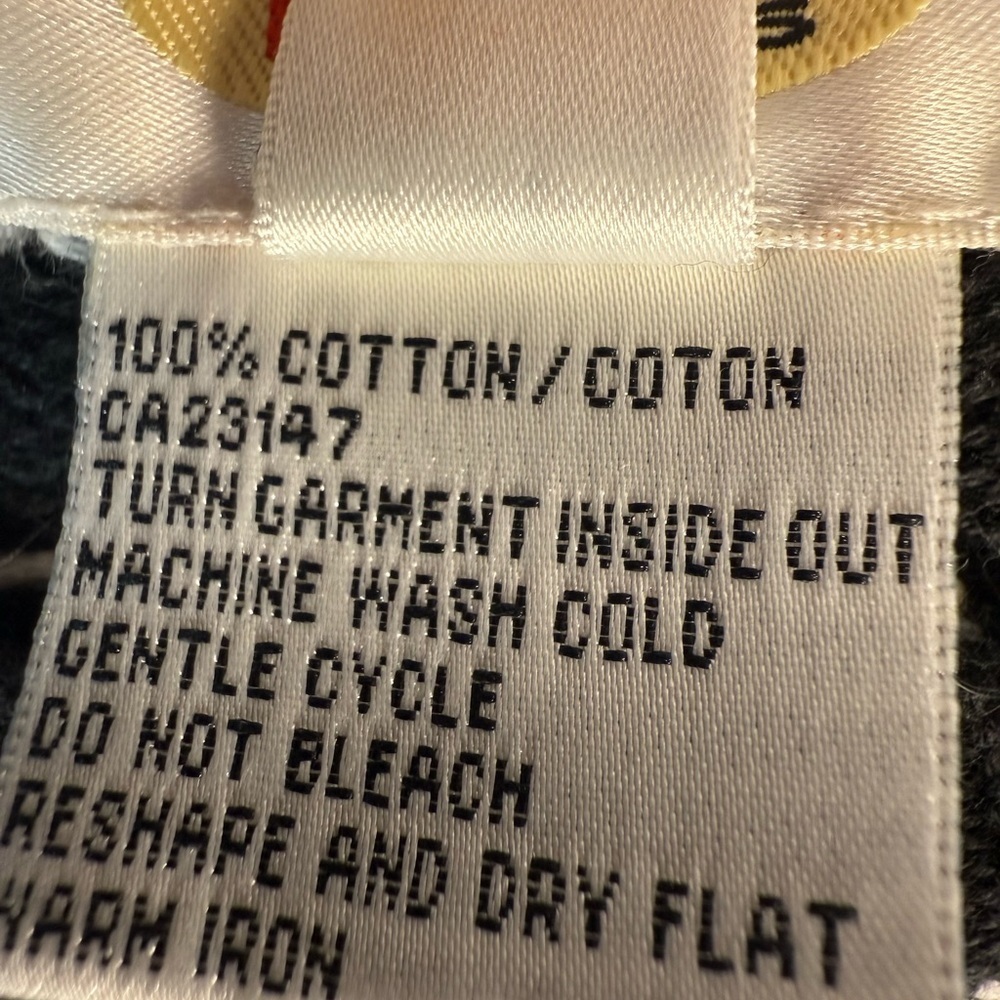 Talbot's Black and White Button-up Cardigan Size Medium - Picture 3 of 5